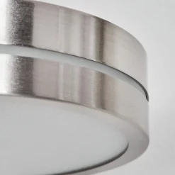 Lampe De Tablehuallilemu Led Nickel Mat, 1 Lumiere