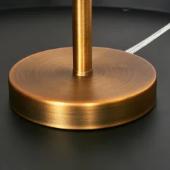 Lampe De Tablehuallilemu Led Vieux Laiton, 1 Lumiere