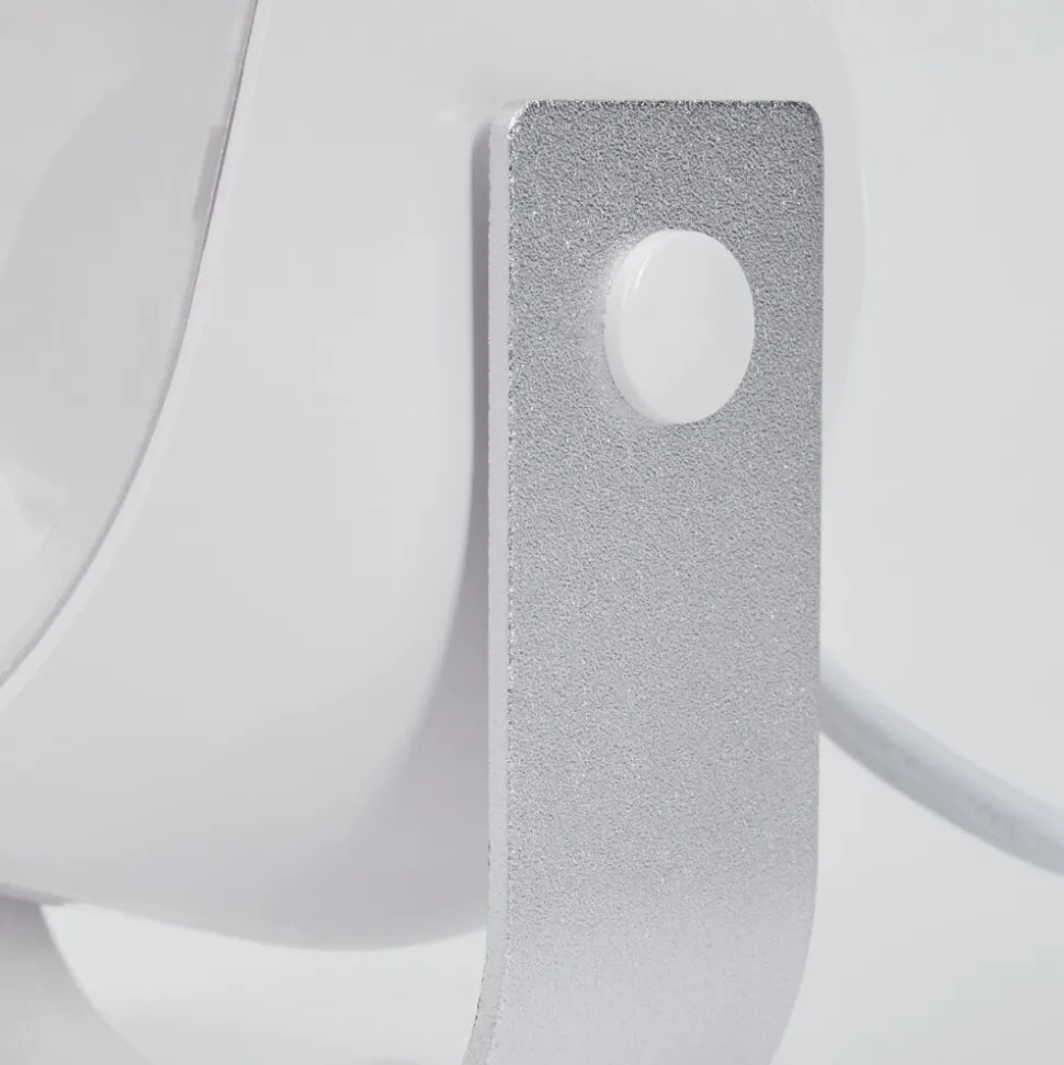 Lampe De Tableledo Argente, 1 Lumiere, Telecommandes, Changeur De Couleurs
