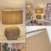Lampe De Tablemanariz Brun, 1 Lumiere