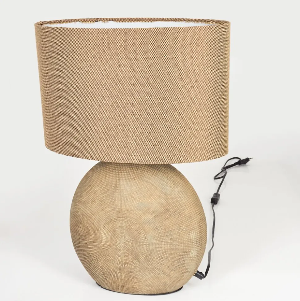 Lampe De Tablemanariz Brun, 1 Lumiere