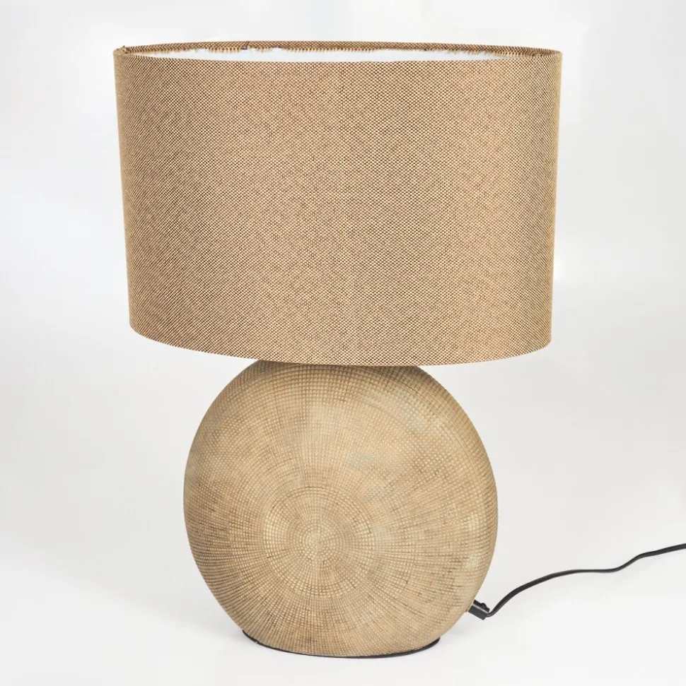 Lampe De Tablemanariz Brun, 1 Lumiere