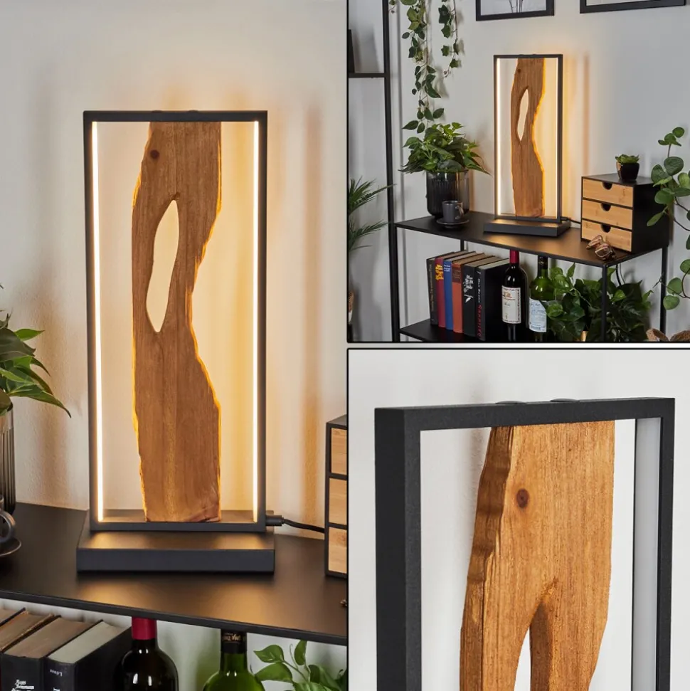 Lampe De Tablenevogilde Led Ecru, Noir, 1 Lumiere
