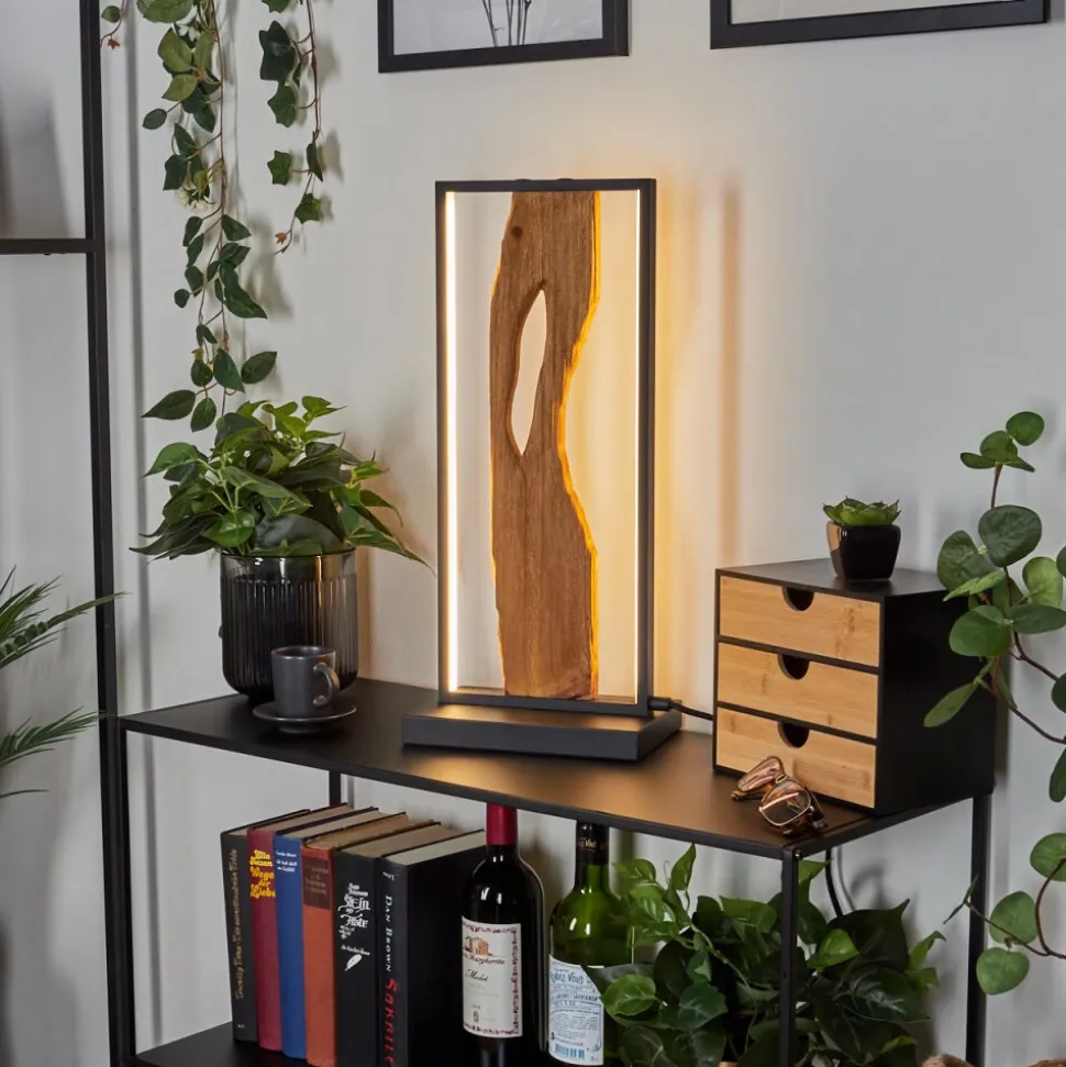 Lampe De Tablenevogilde Led Ecru, Noir, 1 Lumiere
