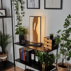 Lampe De Tablenevogilde Led Ecru, Noir, 1 Lumiere