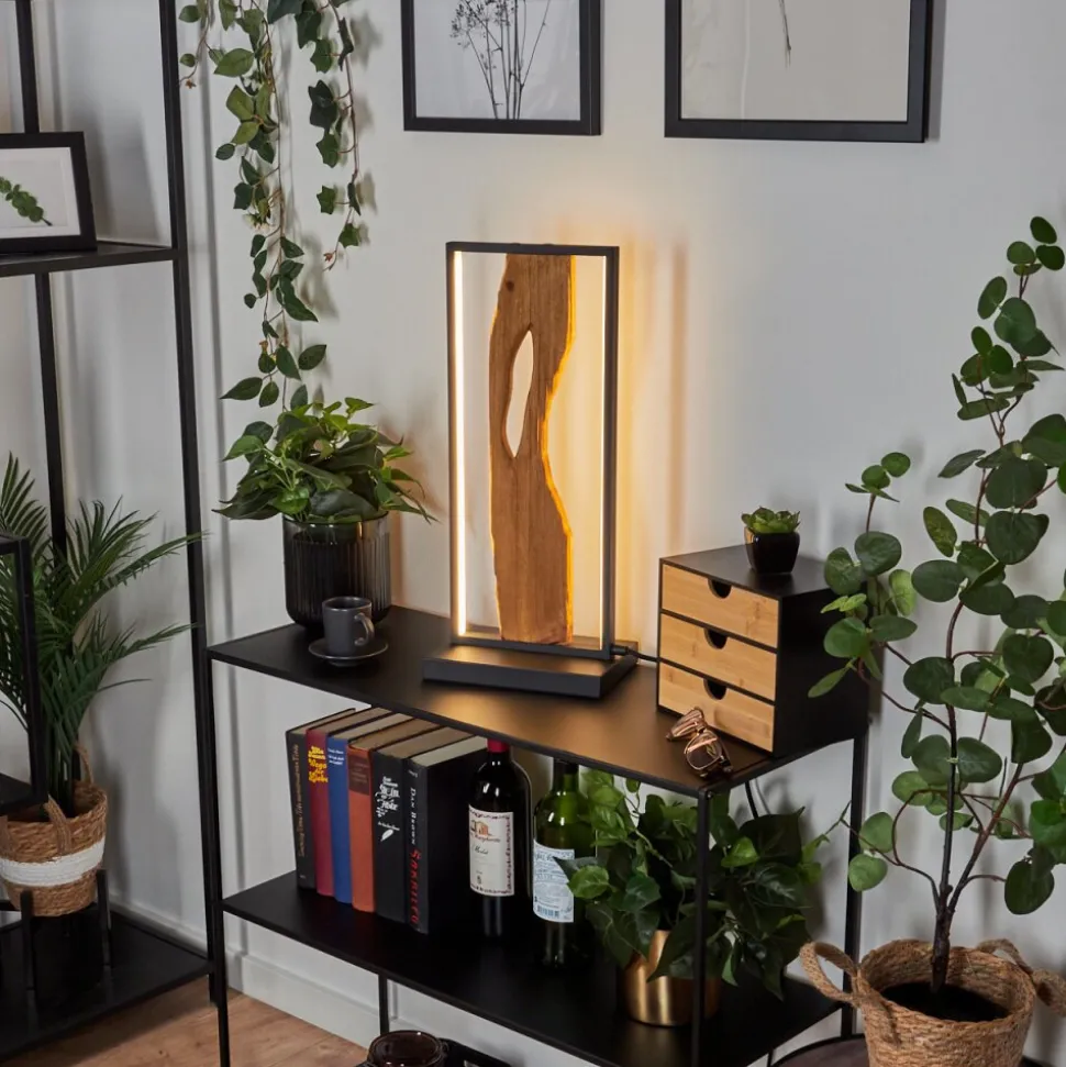 Lampe De Tablenevogilde Led Ecru, Noir, 1 Lumiere