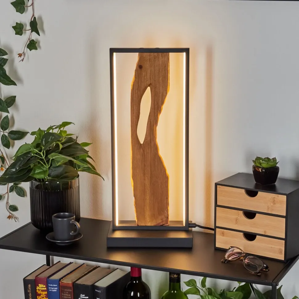 Lampe De Tablenevogilde Led Ecru, Noir, 1 Lumiere