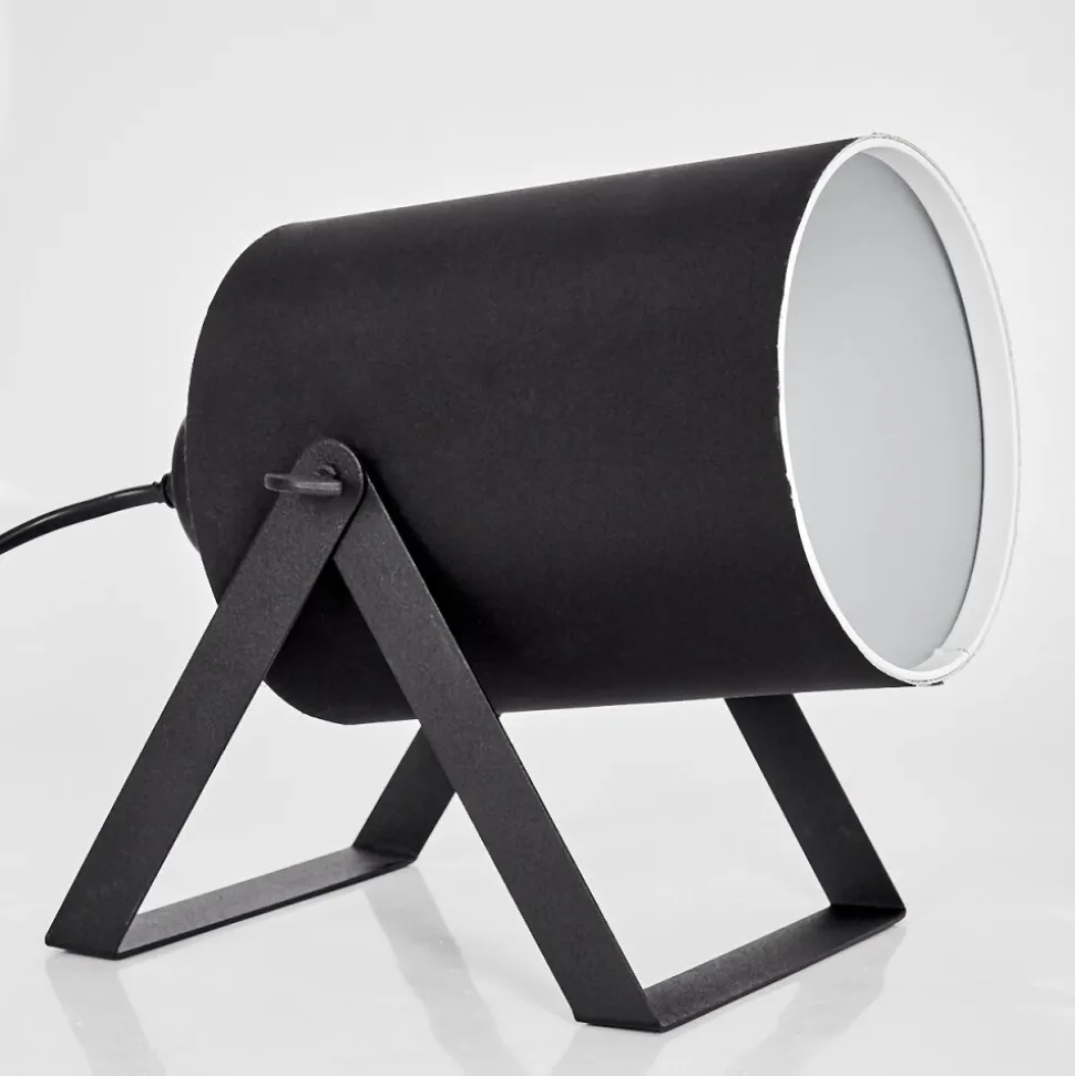 Lampe De Tablepuelches Noir, 1 Lumiere