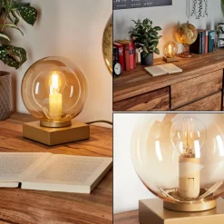 Lampe De Tablerascoupet Or, 1 Lumiere