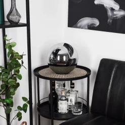 Lampe De Tablerecoutas Noir, 1 Lumiere