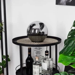 Lampe De Tablerecoutas Noir, 1 Lumiere