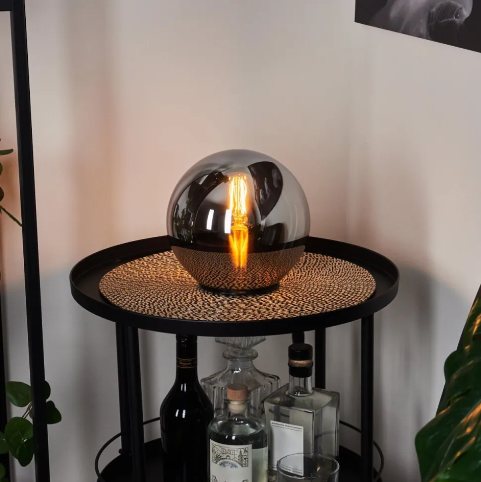 Lampe De Tablerecoutas Noir, 1 Lumiere