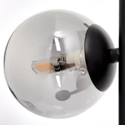 Lampe De Tableremaisnil Noir, 2 Lumieres