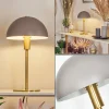 Lampe De Tabletamel Or, 1 Lumiere