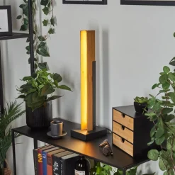 Lampe De Tableteira Led Ecru, Noir, 1 Lumiere