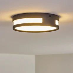 Lampe D'Exterieur Chiavari Led Anthracite, 1 Lumiere