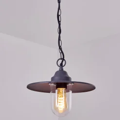 Lampe D'Exterieur Mijas Anthracite, 1 Lumiere