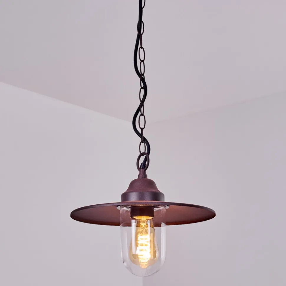 Lampe D'Exterieur Mijas Rouille, 1 Lumiere