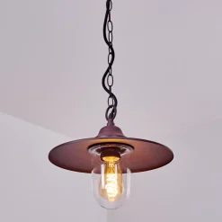 Lampe D'Exterieur Mijas Rouille, 1 Lumiere