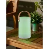 Lampe D'Exterieur Reality Aruba Led Blanc, 1 Lumiere, Changeur De Couleurs