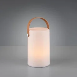 Lampe D'Exterieur Reality Aruba Led Blanc, 1 Lumiere, Changeur De Couleurs