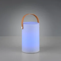 Lampe D'Exterieur Reality Aruba Led Blanc, 1 Lumiere, Changeur De Couleurs