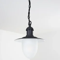 Lampe D'Exterieur Surnu Noir, 1 Lumiere