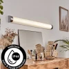 Lampe Miroir Morges Led Chrome, Scintillant, Blanc, 1 Lumiere