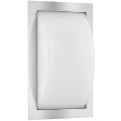 Lampe Murale D'Exterieur Lcd Acier Inoxydable, 1 Lumiere, Detecteur De Mouvement