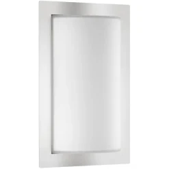 Lampe Murale D'Exterieur Lcd Led Acier Inoxydable, 1 Lumiere, Detecteur De Mouvement