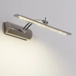 Lampe Pour Ecran Liberia Picture Led Chrome, 1 Lumiere