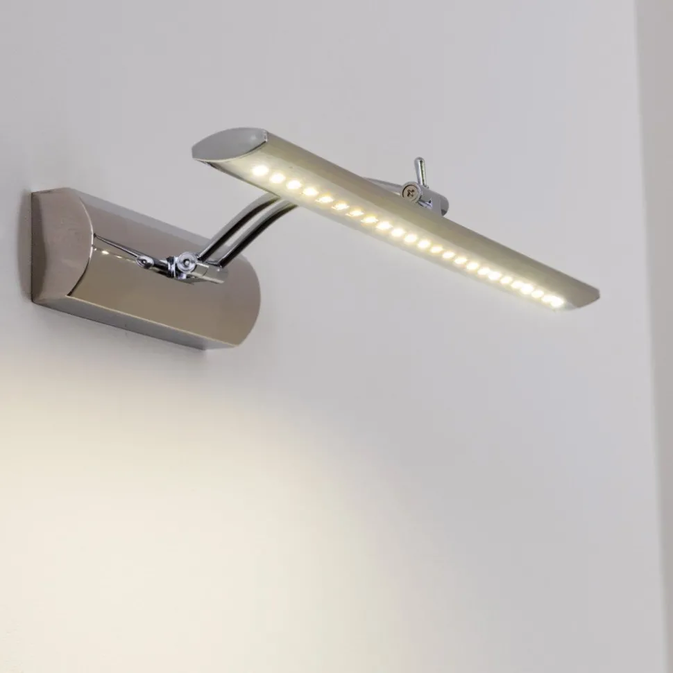 Lampe Pour Ecran Liberia Picture Led Chrome, 1 Lumiere
