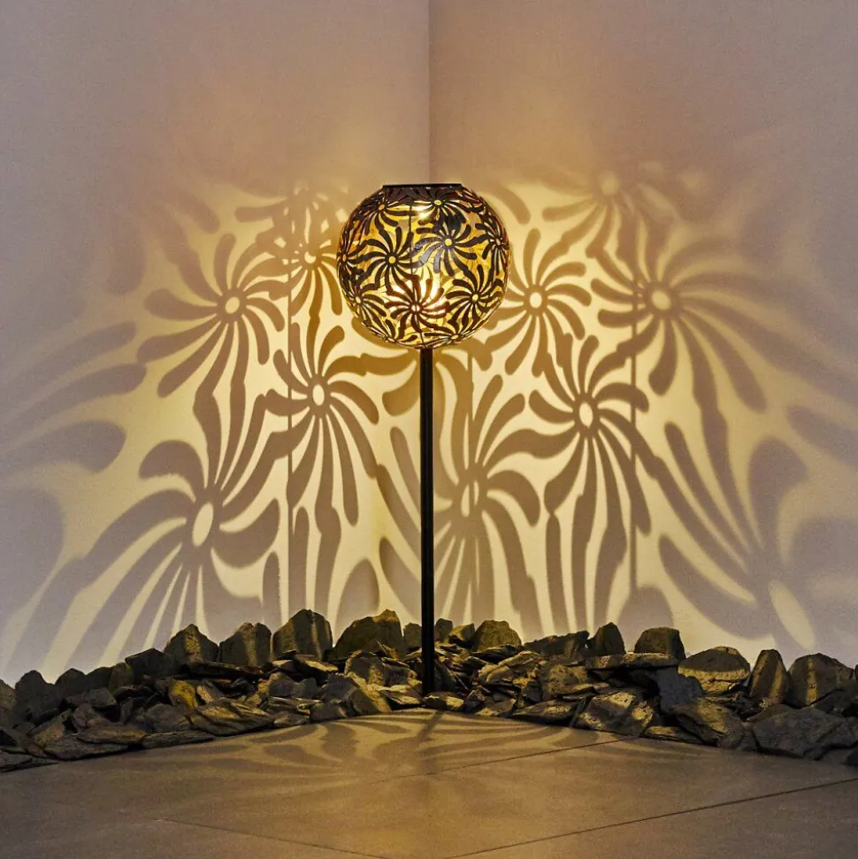 Lampe Solaire Gilbert Led Argente, 1 Lumiere