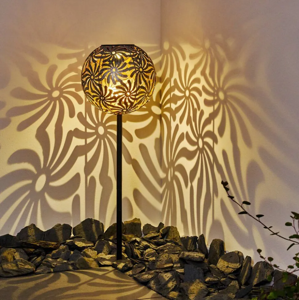 Lampe Solaire Gilbert Led Argente, 1 Lumiere