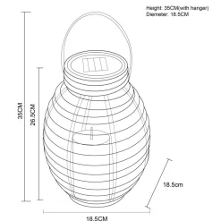 Lampe Solaire Globo Don Led Gris, 1 Lumiere