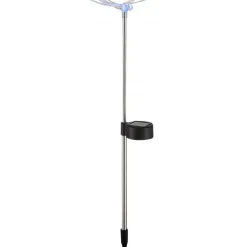 Lampe Solaire Globo Led Acier Inoxydable, 1 Lumiere