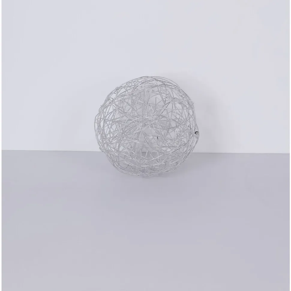 Lampe Solaire Globo Led Argente, 30 Lumieres