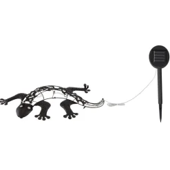 Lampe Solaire Globo Led Bronze, 25 Lumieres