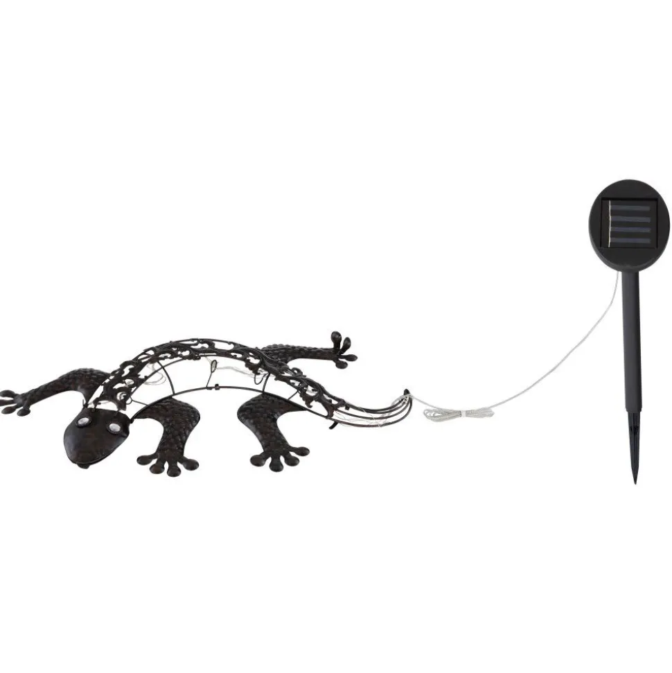 Lampe Solaire Globo Led Bronze, 25 Lumieres