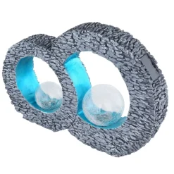 Lampe Solaire Globo Led Gris, 2 Lumieres