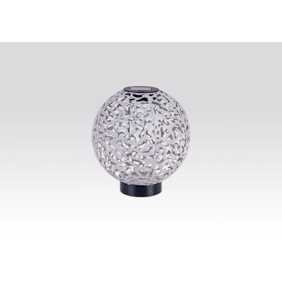 Lampe Solaire Globo Led Noir, 1 Lumiere