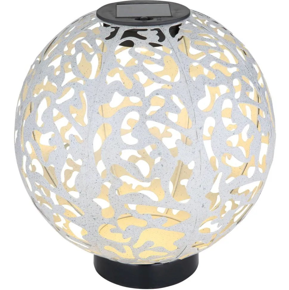 Lampe Solaire Globo Led Noir, 1 Lumiere