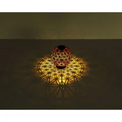 Lampe Solaire Globo Led Noir, 1 Lumiere