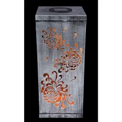 Lampe Solaire Globo Rex Led Argente, 1 Lumiere