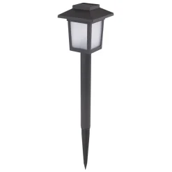 Lampe Solaire Globo Solar Led Noir, 10 Lumieres