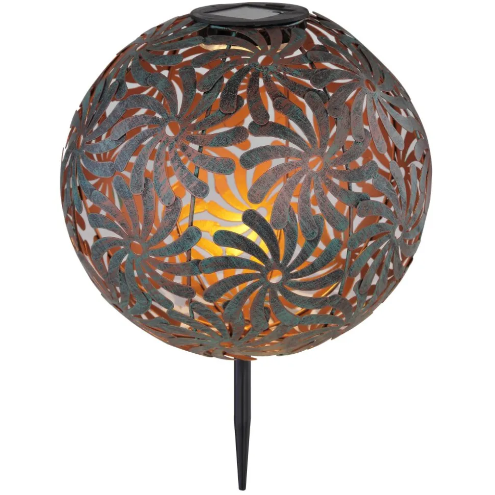 Lampe Solaire Globo Solar Led Noir, 1 Lumiere
