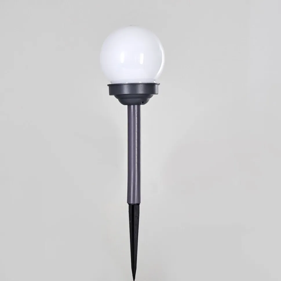 Lampe Solaire Hakon Led Gris, 1 Lumiere