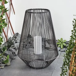 Lampe Solaire Mendola Led Gris, 1 Lumiere