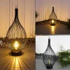 Lampe Solaire Pasadena Led Noir, 1 Lumiere