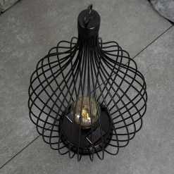 Lampe Solaire Pasadena Led Noir, 1 Lumiere